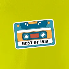 Narodeniny kazeta Best of 1981