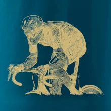 Cestná cyklista predok Cestná cyklista predok