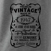 Vintage Etiketa - 1947