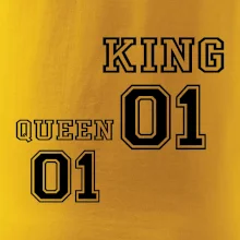 King - Queen - 01 dres (čiernobiela)