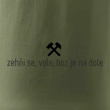 Zehňi se, vole, boz je na dole