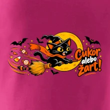 Cukor alebo žart - čierna mačka na metle