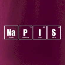 Vlastný nápis - periodická tabuľka