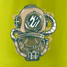 Starý potápačský skafander