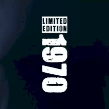 Limited edition 1970 pruh