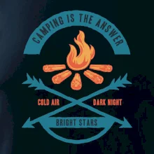 Camping oheň Camping oheň