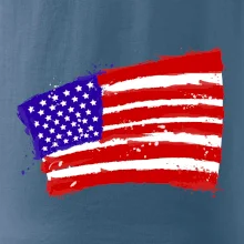 Americká vlajka ohnutá Americká vlajka ohnutá