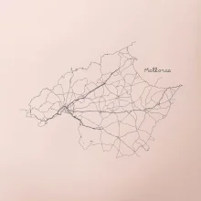 Mallorca - cestná mapa