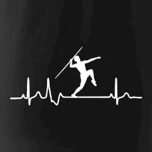 EKG hod oštepom muž