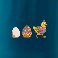 Evolúcia vajíčka - veľká noc - sliepka