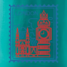 Londýn známka jednoduchá