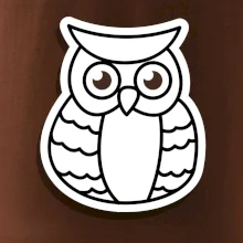 Sova kreslená na prsníku