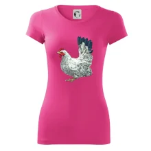 Sliepka kreslená biela