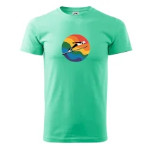 Skokan na lyžiach v kruhu