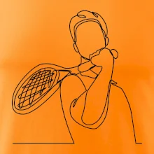 Tenista jedným ťahom