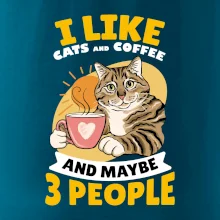 I like cats and coffee and maybe 3 people I like cats and coffee and maybe 3 people