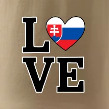 Love Slovenská vlajka