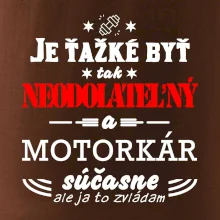 Neodolateľný motorkár