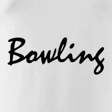 Bowling nápis písacie Bowling nápis písacie