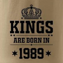 Kings are born in 1989