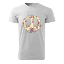 Peace symbol pieskový