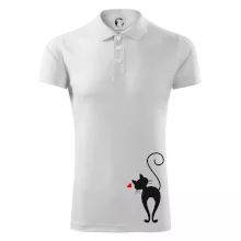 Zamilovaná mačka zozadu Zamilovaná mačka zozadu