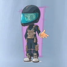 Vesmírny vojak fialový