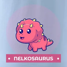 Dinosaurie mená - růžový dinosaurus