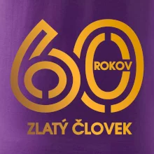 60 rokov zlatý človek