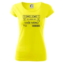Vaše meno - čiarový kód