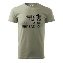 Huby Eat Sleep Repeat