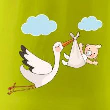 Bocian čakáme bábätko - neutrálne