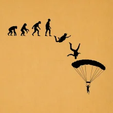 Evolúcia parašutista zoskok