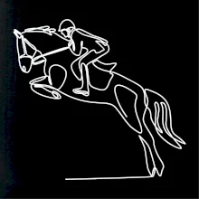 Jazda na koni jedným ťahom