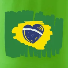 Brazília vlajka srdca