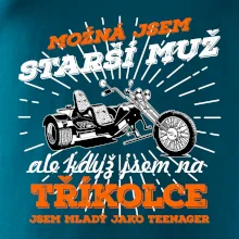 Možná jsem starší muž - tříkolka Možná jsem starší muž - tříkolka