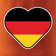Germany love veľké - Nemecká vlajka Germany love veľké - Nemecká vlajka