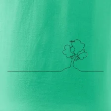 Strom s vtáčikom linka