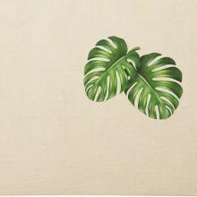 Monstera listy na prsu