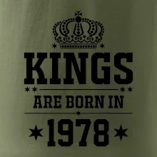 Kings are born in 1978