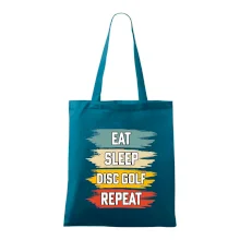 Disc Golf eat sleep barevné