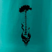 Gitara strom a lebka Gitara strom a lebka