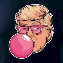 Trump gum