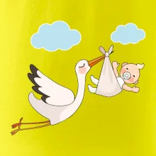 Bocian čakáme bábätko - neutrálne