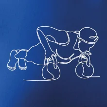 Kitebell posilňovanie jedným ťahom Kitebell posilňovanie jedným ťahom