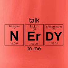 Talk nerdy - periodická tabuľka Talk nerdy - periodická tabuľka