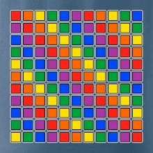 LGBT dúhový štvorec