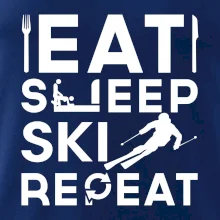 Eat sleep ski repeat