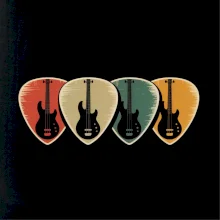 Štyri farebné trsátka