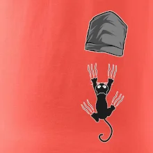 Mačka vypadla z vrecka